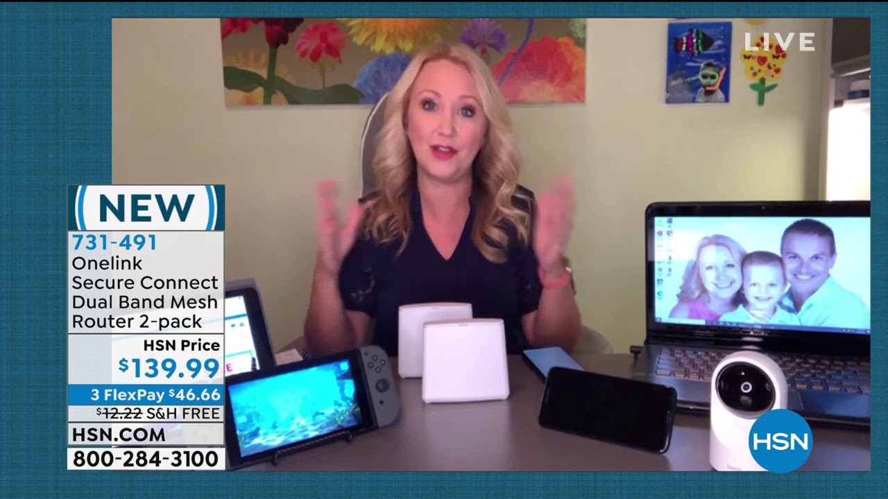 Onelink Secure Connect Dual Band Mesh WiFi Router 2pack - YouTube