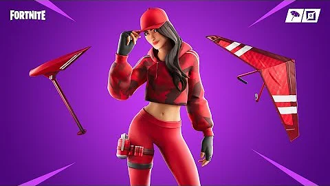 NEW RUBY SKIN + Street Stripes Set! (Fortnite Batt...