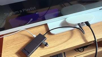 Google TV Streamer (4K) & UGREEN USB-C Hub Solution For Playing Media And Casting To A Sky Glass TV