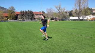 Quick skip single leg - Left