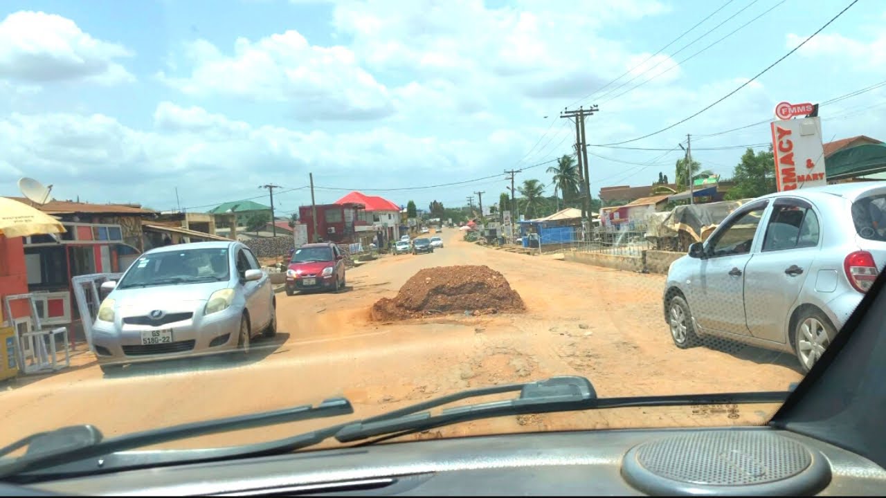 A trip to Lakeside Estate in Ghana 🇬🇭 Africa YouTube