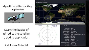 Tracking Satellites With gPredict And Orbit Prediction Program For The Linux  OS