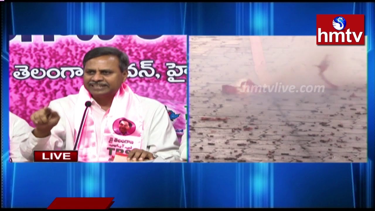 TRS MLC Palla Rajeshwar Reddy Speaks to Media over Nereducherla Municipal Elections | hmtv