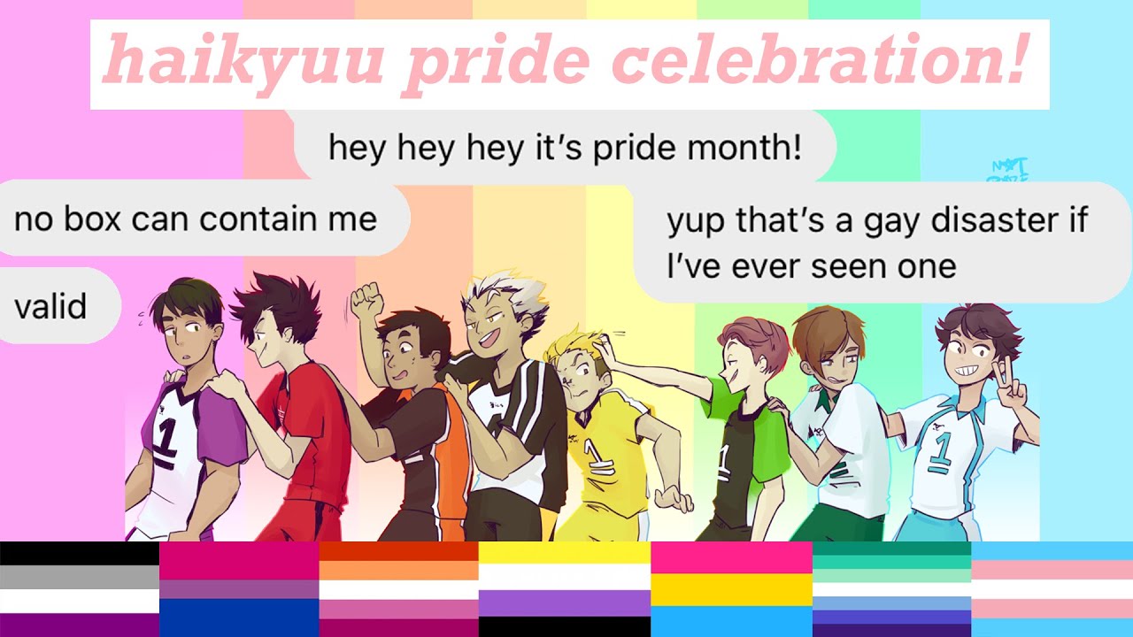 Haikyuu Pride Celebration YouTube