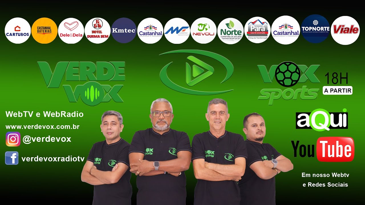 Programa #33  - Vox Sports da VerdeVox