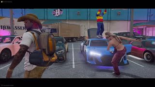 Tommy T Gets Revenge on Jupiter For Kicking the Audi NoPixel