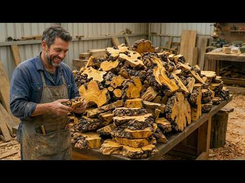 No One Expected These Scrap Wood Pieces… to Become a Stunning Work of Art!