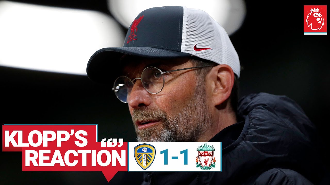 Klopp’s Reaction: "It's frustrating when you don't get over the line" | Leeds vs Liverpool