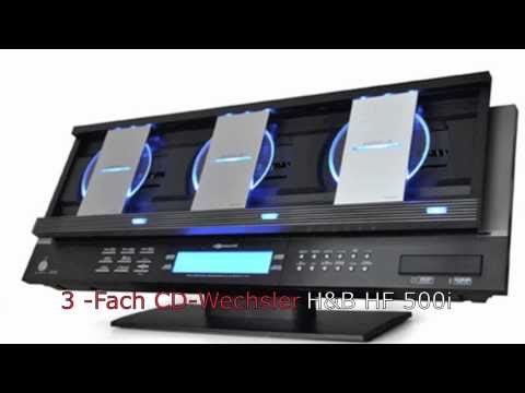 3 Fach CD-Wechsler H&B HF 500i USB SD MP3