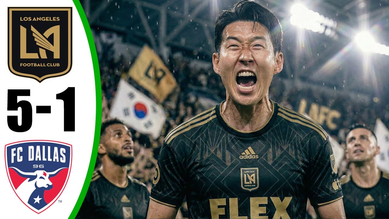 손흥민 해트트릭 - 로스앤젤레스 대 댈러스 5-1 - 모든 골 및 하이라이트 - 2026년 3월 5일