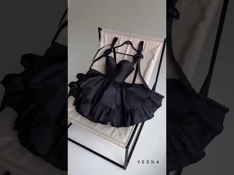 Черное короткое вечернее платье #dress #fashion #fashionstyle #eveningdress #вечернееплатье