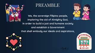 1987 Philippine Constitution, Preamble || Audiocodal with Visuals