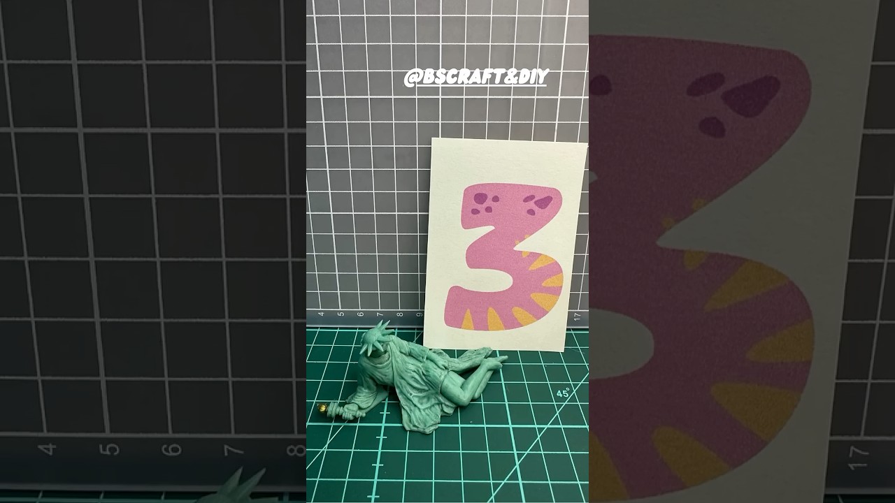 ✂️ Scissors cut number 