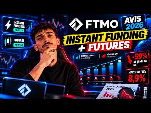 Avis FTMO 2026 : Instant Funding, Futures & Analyse de leur Chiffre d'Affaires