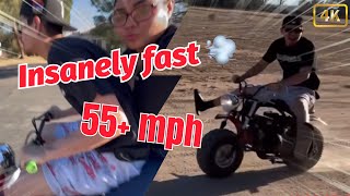 I BOUGHT A MINI BIKE OFF OFFERUP GOES 55+ MPH | MODS UPGRADES |