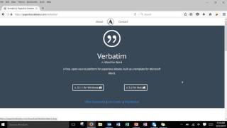 Download lagu How to Install and Set Up Verbatim (Paperless Debate)