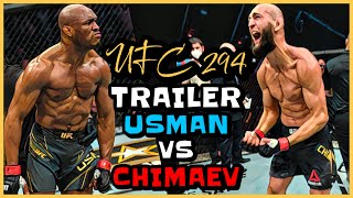 UFC 294: KAMARU USMAN VS KHAMZAT CHIMAEV | THE TIME HAS COME | FIGHT PROMO | HYPE TRAILER