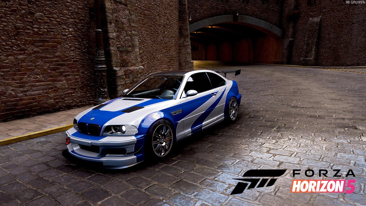 NEED FOR SPEED MOST WANTED BMW M3 GTR w Forza Horizon 5 - YouTube