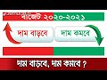 যেসবের দাম বাড়ছে, যেসবের কমছে | Bangladesh Budget 2020-21