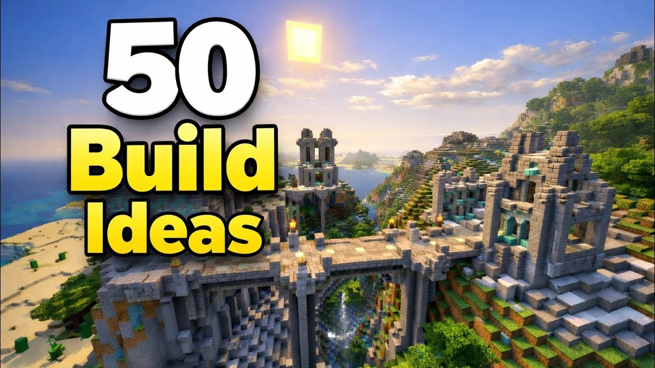 50 Minecraft Build Ideas That Will Transform Your Forever World - YouTube