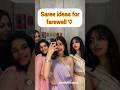 Saree Ideas For Farewell Sareeideas Farewell Saree Trending Viral Shorts Short Subscribe