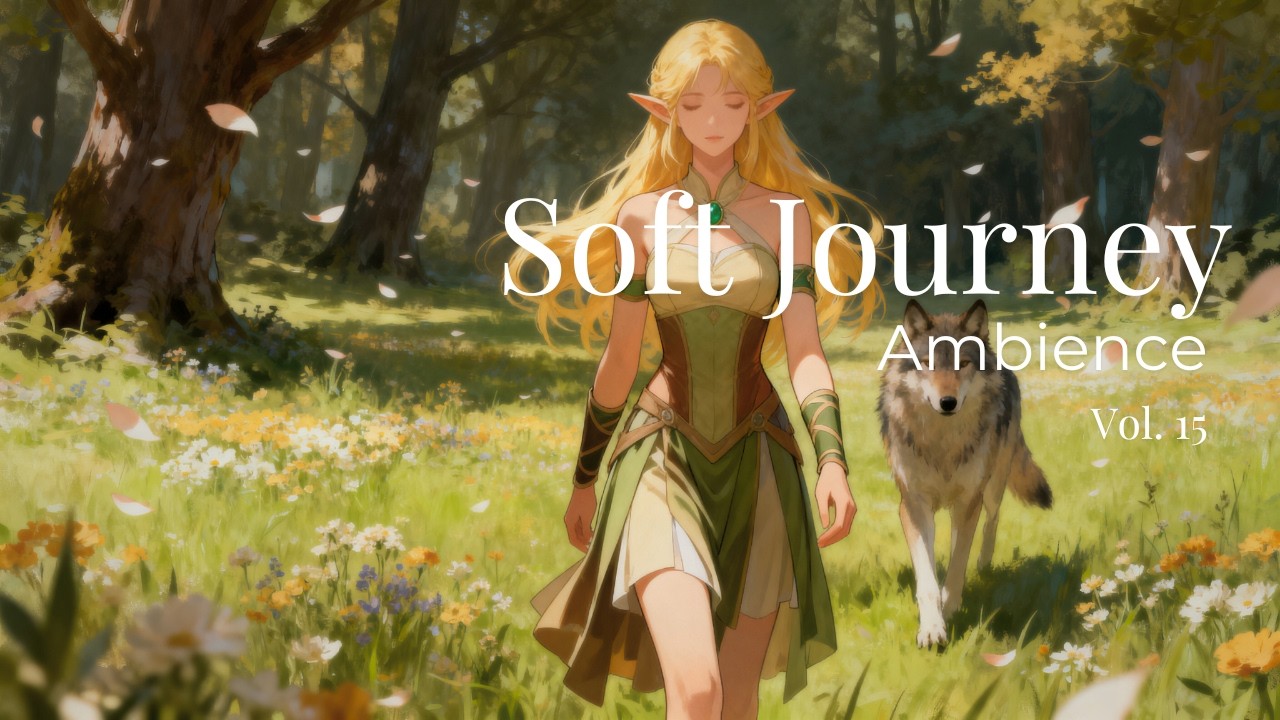 Peaceful Fantasy Instrumental Music | A Gentle Walk for Focus & Relaxation (1 Hour)