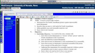 WebCampus Tutorial
