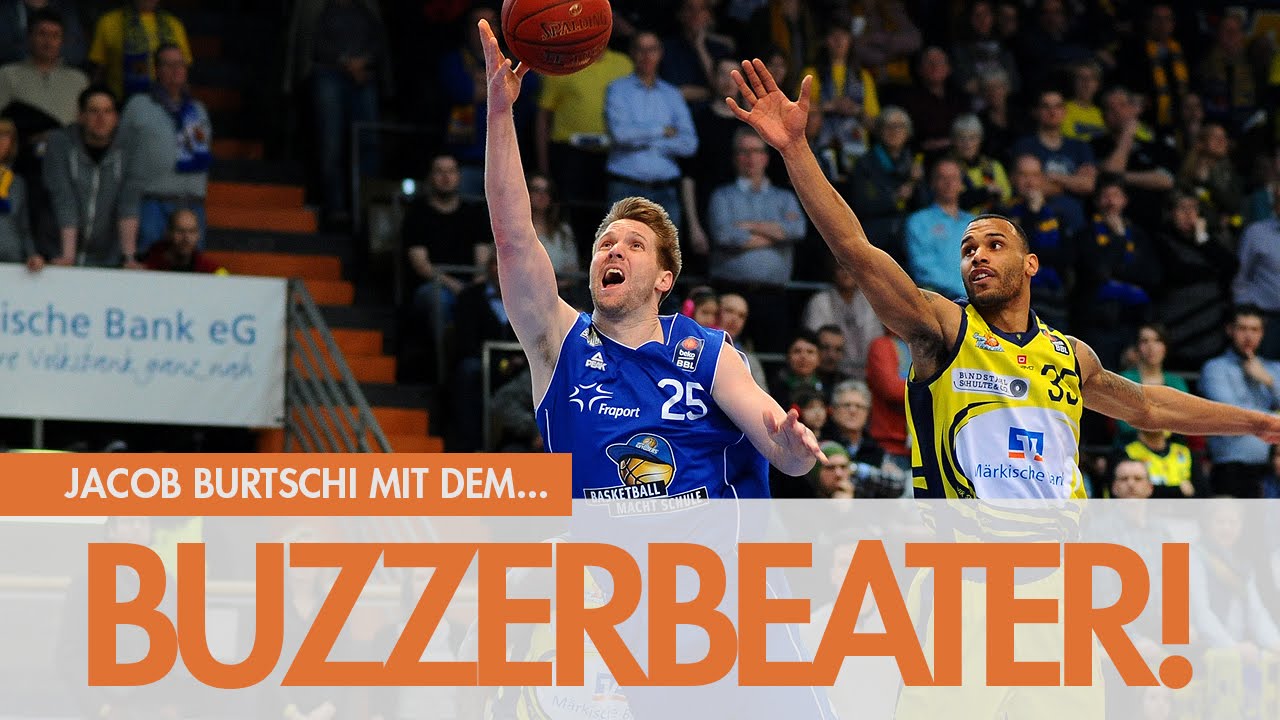 Buzzerbeater! Frankfurts Jacob Burtschi trifft von der Mittellinie