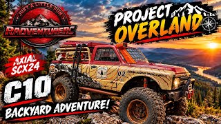 SCX24 C10 PROJECT OVERLAND! 🏕️ Can It Conquer Our Backyard Crawler Course