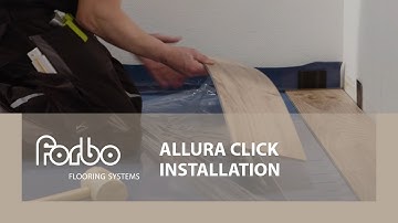 Allura Click installation | Forbo Flooring Systems