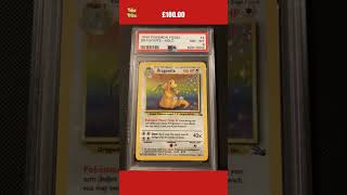 DRAGONITE 4/62 PSA 8 Holo Rare Fossil Pokémon Card, Near Mint-Mint