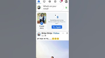 Something went wrong Stories 2025 | #facebook #facebookreels #something #went #worng #2025