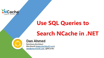 Use SQL Queries to Search NCache in  .NET