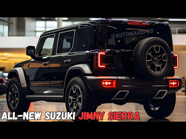 Suzuki Jimny Sierra returns with ESC, tweaked specs and pricing