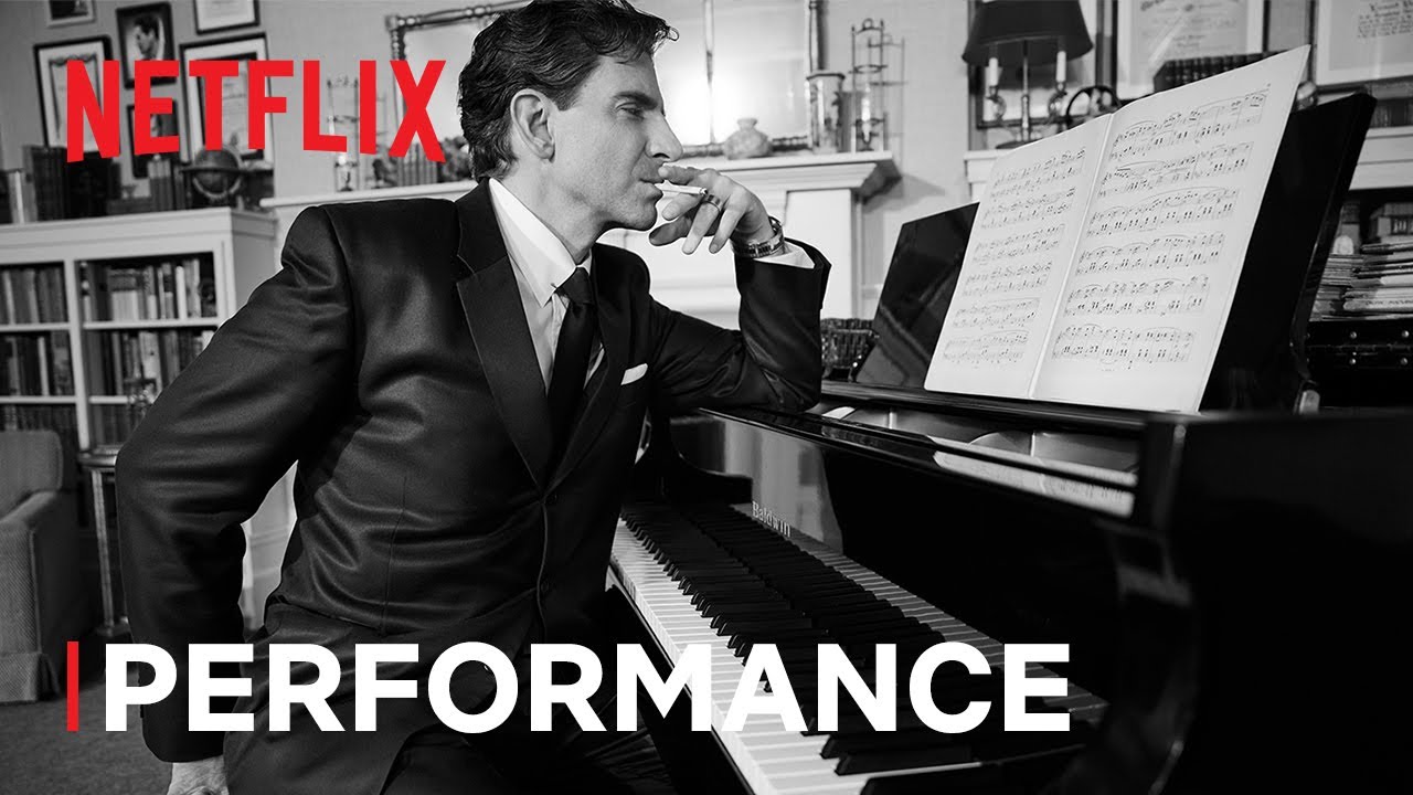 Bradley Cooper is Leonard Bernstein in Maestro | Netflix