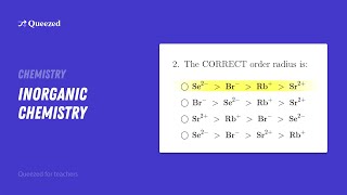 Quiz Chemistry Demo: Inorganic Chemistry screenshot 2