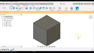 Cube with measurements
