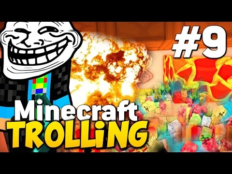 Der ,,KNALLER'   Minecraft  SKYWARS TROLLING