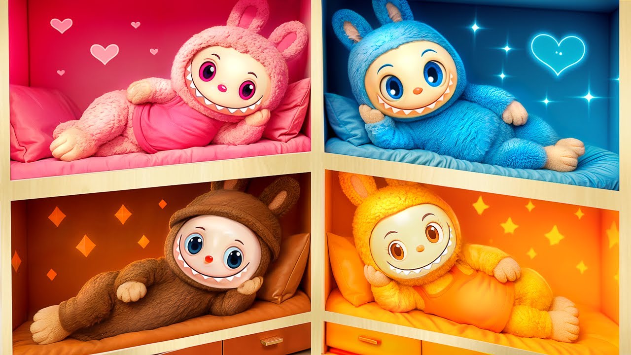 대왕 라부부 인형 메이크 오버 - 라부부에서 유명해지기