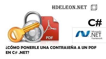 ¿Cómo ponerle una contraseña a un archivo pdf en C# .Net? | itextsharp, encrypt