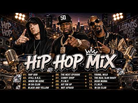 Eminem, Snoop Dogg, 50 Cent, Ice Cube, Dr.Dre, 2Pac - American Gangsta | Old School Rap MixTape6