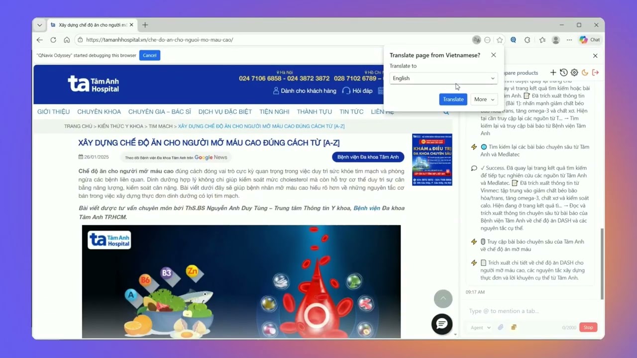 Deep Research with QNavix Odyssey