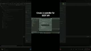 Create a controller for REST API                               #shorts  #technophile #spring