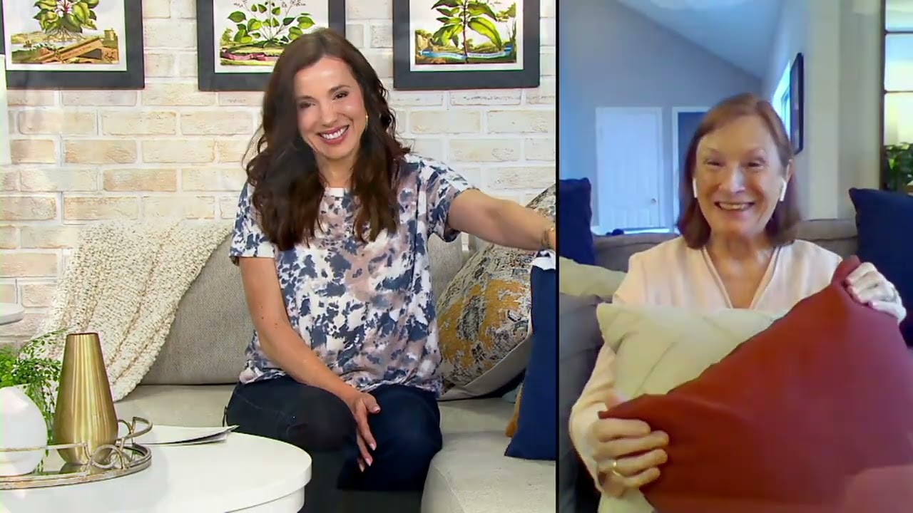 Набор из 2 водонепроницаемых уличных подушек размером 18x18 дюймов на QVC