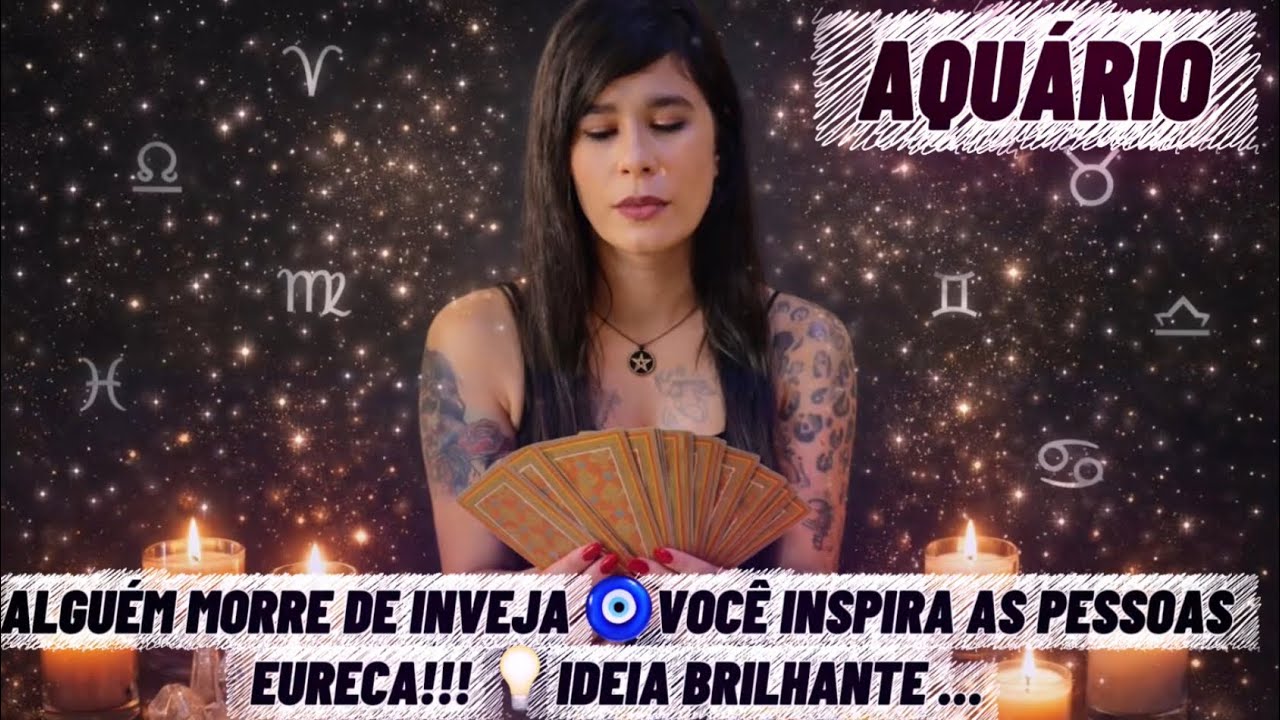 AQUÁRIO ♒️ Alguém morre de inveja de você 🧿 • Você inspira muitas pessoas💡Ideia brilhante! manifeste