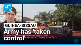 Guinea-Bissau Army Has Taken Control Ahead Of Election Results France 24 English