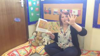 Handa's hen by Eileen Brown read by Lauren at story time