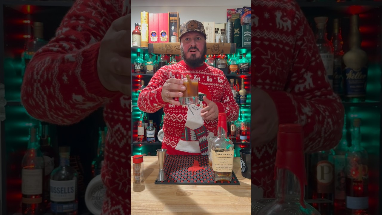 Simple delish Christmas old fashioned!  