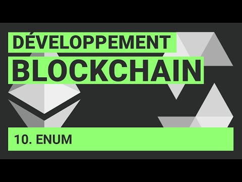 Solidity : Enum (Programmation Blockchain)