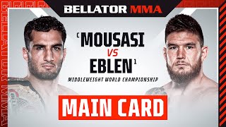 Main Card | Bellator 282: Mousasi vs. Eblen